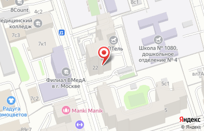 Московское агентство реализации общественных проектов на карте