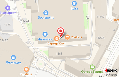 Клиника Нео-Мед Клиник на Ленинском проспекте на карте