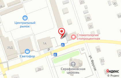 Супермаркет Пятерочка в Ковылкино на карте