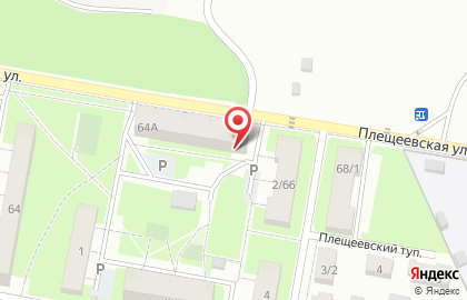 Магазин продуктов в Москве на карте