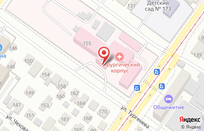 Аптека Муниципальная Новосибирская аптечная сеть на улице Тургенева на карте