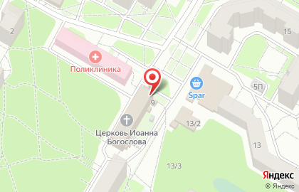 Магазин косметики и бытовой химии Магнит Косметик на Академическом проспекте на карте