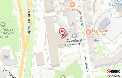 ОАО Банкомат, АКБ Связь-Банк на улице Ленина на карте