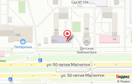 Театральный центр Вдохновение в Орджоникидзевском районе на карте