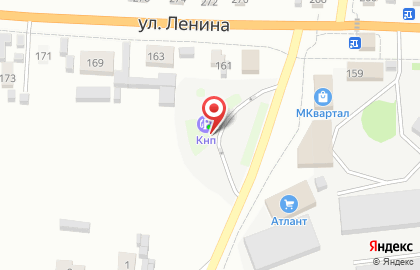 СТО КНП на улице Ленина на карте