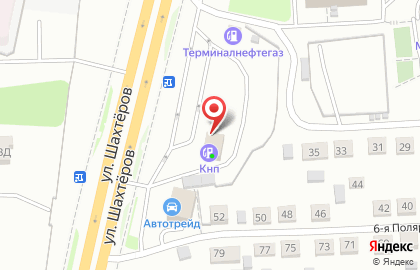 КНП на улице Шахтёров на карте