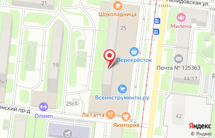 Московский Сибарит на карте