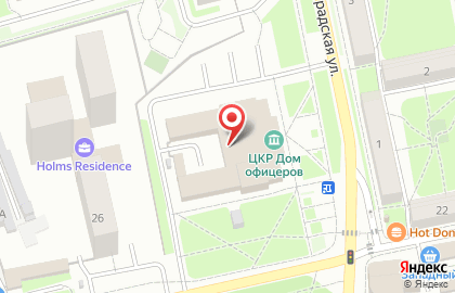 Военно-охотничье общество на улице Ленинградской на карте