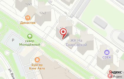 Акватель в Тюмени на карте
