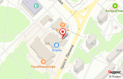 Парикмахерская Багира на проспекте Ленина на карте