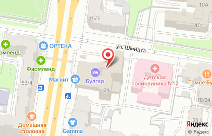 Гостинично-развлекательный комплекс Булгар на улице Вишневского на карте