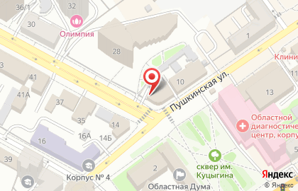 Общественная палата Воронежской области на карте