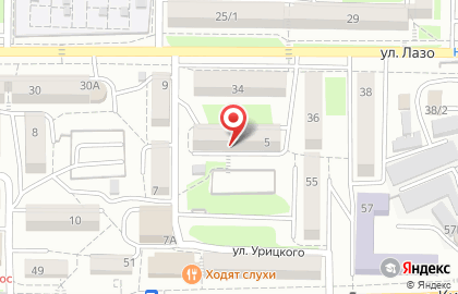 ВОС на улице Урицкого на карте