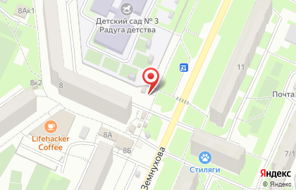 Магазин Мясная лавка в Калининском районе на карте