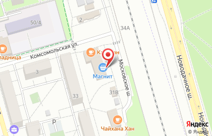 Супермаркет Магнит в Москве на карте
