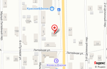 Федеральная сеть автомагазинов и автосервисов МаслоМаркет на карте