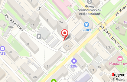 Магазин обуви Felici в Центральном районе на карте