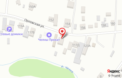Шиномонтажная мастерская в Набережных Челнах на карте