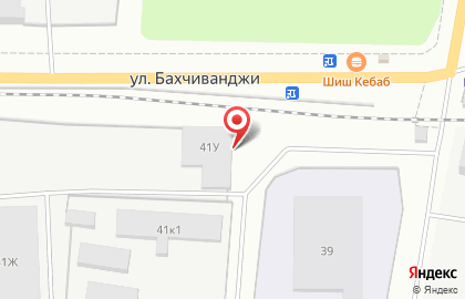 Транспортно-экспедиторская компания Север-Юг на улице Бахчиванджи на карте
