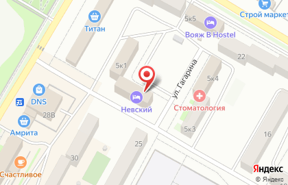 Капитал Медицинское Страхование на улице Гагарина на карте