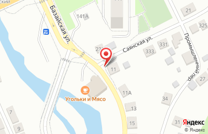Шансон на Базайской улице на карте