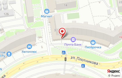 Магазин игрушек Пеликан в Автозаводском районе на карте
