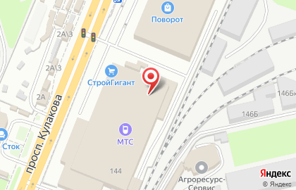 Торгово-производственная компания Биплан на проспекте Кулакова на карте