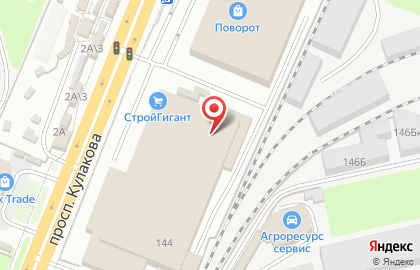 Магазин спецодежды Урсус на проспекте Кулакова на карте