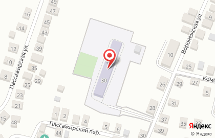 Детский сад Родничок, детский сад №16 на Воронежской улице на карте
