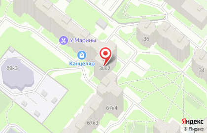 Пунто на проспекте Авиаконструкторов на карте