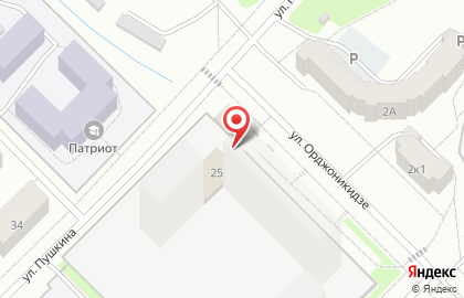 Магазин Продукты на улице Орджоникидзе на карте