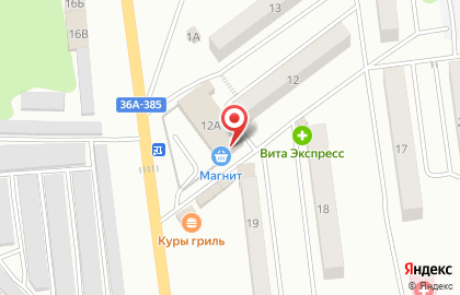Супермаркет Магнит в Самаре на карте