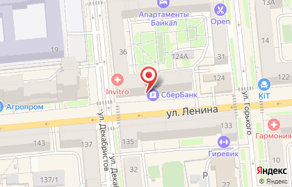 Служба курьерской доставки СберЛогистика в Железнодорожном районе на карте