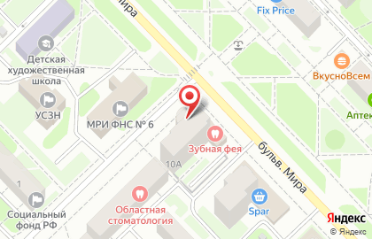 Центр в Нижнем Новгороде на карте