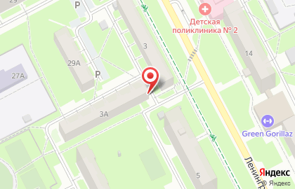 Продовольственный магазин Новый на Ленинградском проспекте на карте
