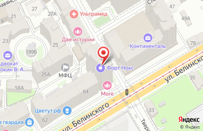 Салон-студия Цветы для Вас в Нижегородском районе на карте
