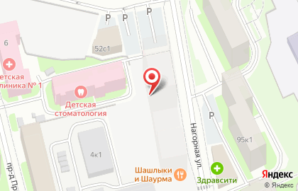 Магазин овощей и фруктов на Воскресенской улице на карте