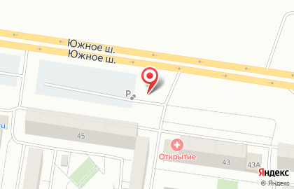 Автостоянка в Тольятти на карте