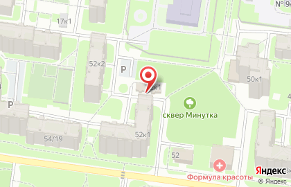 Парикмахерская Шик на улице Зелинского на карте