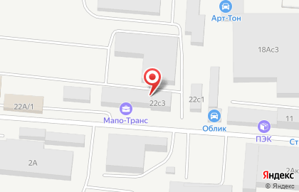 Магазин автозапчастей Грузовик на Строительной улице на карте