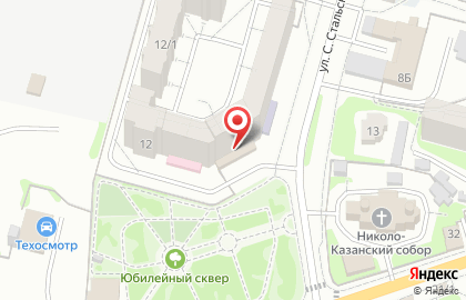 Автокомплекс РусШина в Ленинском районе на карте