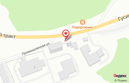 Киоск фастфудной продукции на Промышленной улице на карте
