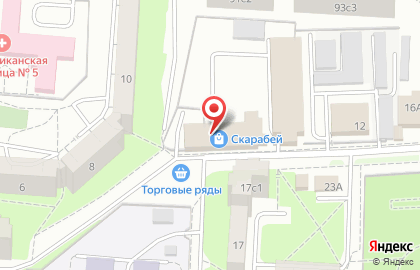Альт на Ярославской улице на карте