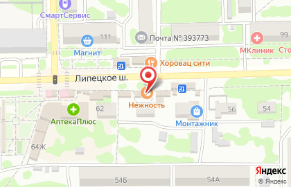 Микрофинансовая компания Русские деньги, микрофинансовая компания в Мичуринске на карте