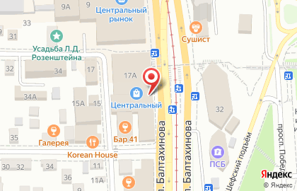 Ремонтная мастерская в Советском районе на карте