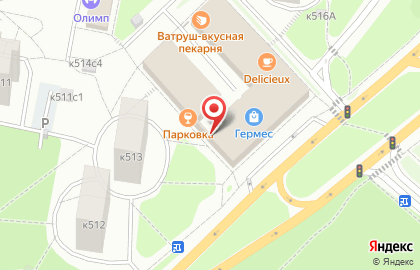 Шинный центр Колесо в Москве на карте