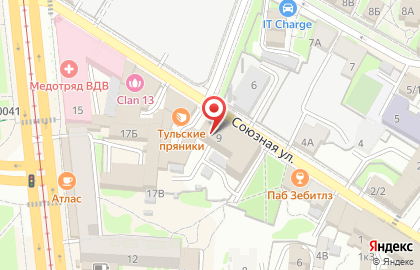 Строящиеся объекты, ОАО Тулагипрохим на карте
