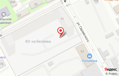 Служба заказа автобусов Автобус-Пермь.рф на улице Космонавта Беляева на карте