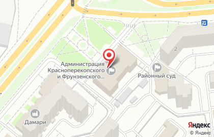 Центр обеспечения функционирования образовательных учреждений Фрунзенского и Красноперекопского районов на карте