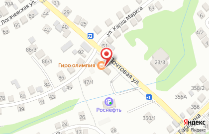 Элита на Почтовой улице на карте
